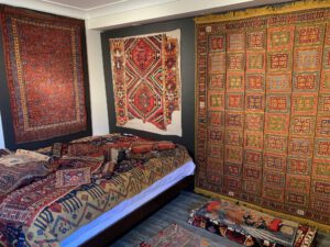 San Francisco Art antique rugs show fair Serkan Sari Karlsruhe Teppiche
